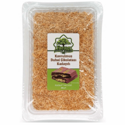 Geröstete Kadayif für Dubai Schokolade - Engelshaar - Knusprig & Lecker - 200g - Fistikci + Notizblock