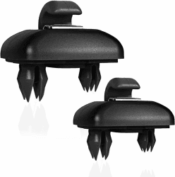 HISports Auto Sonnenblende Haken 8U0857562A Auto Sonnenblende Clip Haken Sonnenblende Halterung Haken für Sonnenblenden Kompatibel mit A1 A3 A4 A5 Q3 Q5 (8E0 857 562) A7 B6 B7 B8 S4 S5 2 Stück