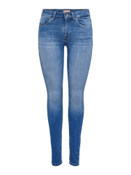 ONLY Female Skinny Jeans ONLBLUSH Mittlere Taille Skinny Fit Jeans XL / 30L Medium Blue Denim