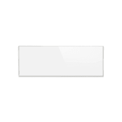 Klarstein Infrarotheizung mit Thermostat, 300W Elektroheizung, Smart Home Bild-Infrarotheizung zur Wandmontage, IR mit IoT/WiFi App-Control, Feuchtraum Flach-Heizkörper, CO2-Freie Wand Heizung 30 x 100 cm / 300W Weiß