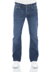 LTB Herren Jeans Hose Roden Bootcut Jeanshose Basic Baumwolle Denim Stretch Tiefer Bund Blau w28 w29 w30 w31 w32 w33 w34 w36 w38 w40 31W / 36L Magne Undamaged Wash (54329)