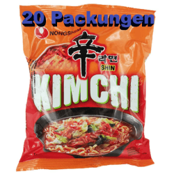 Kimchi Instant Nudeln 20er Pack (20 x 120g) Instantgericht Instantnudeln