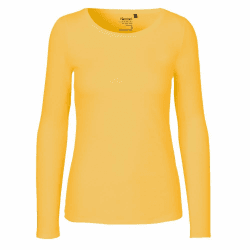 Neutral - Damen Longsleeve M Gelb