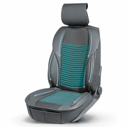 Walser Premium Sitzauflage Auto Max, Ergonomischer Sitzschoner Auto, Universal Auto Sitzauflagen für bequemes Fahren, Autositzauflage Vordersitze aus 100% Polyester, Sitzbezug Auto Vordersitze