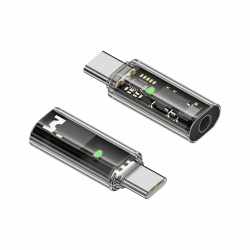 SinLoon USB-C-auf-3,5-mm-Audio-Adapter, USB-Typ-C auf Aux-Kopfhörerbuchse, DAC-USB-C-Kopfhörer-Adapter, geeignet für USB-C-Geräte ohne 3,5-mm-Schnittstelle