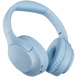 TOZO HA1 Faltbare Over Ear Kopfhörer 5.4 Bluetooth Kopfhörer, ENC Noise Cancelling Kopfhörer, Kopfhörer Kabellos Bluetooth mit App Steuerung, 70 Std Spielzeit Stereo Tiefer Bass, Blau