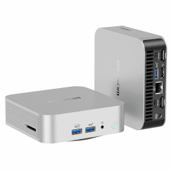GEEKOM A8 Mini PC, AMD Ryzen 9 8945HS (8 Kerne 16 Threads, bis zu 5,2 GHz) Mini Gaming PC Windows 11 Pro 32 GB DDR5 2TB SSD Mini Computer | AMD Radeon 780M | Wi-Fi 6E | BT5.2 | 8K | AI |
