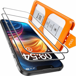 TOCOL für iPhone 12 Pro Max für Panzerglas, Full Screen Auto-Installation Schutzglas 9H Härte Stoßfest Kratzfest Anti-Fingerabdruck Anti-Öl Anti-Bläschen, 2 Stück