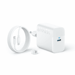 45W USB C Ladegerät, Anker Ladegerät mit USB C Kabel, iPad Ladegerät, PPS-Schnellladen USB C Netzteil für Samsung Galaxy S24 Ultra/S24/S23+/S23/S22/Note20, iPhone 16/15, Pixel (1x 1,5m Kabel inkl.)