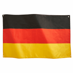 Runesol Deutschlandflagge 3x5, 91x152cm, Deutschland Banner 4 Ösen, Messingöse in jeder Ecke, Weltmeisterschaft, Deutsch, Premium Fahnen, Wasserdicht, Innen, Außen, Dreikönigstag Deutschland 3 x 5 ft
