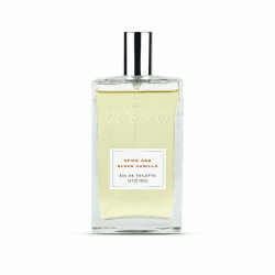 CREMO Eau de Toilette for Men 100ml Spice & Black Vanilla - Spicy perfume - Geschenk für Männer