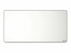 GLORIOUS Gaming Cloth Gaming Mousepad (XXL Übergröße) - Gesteppte Ränder, Glatte Oberfläche für Speed & Control, Rutschfester Boden, waschmaschinenfest, groß (910 x 460 x 3mm) - Weiß