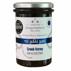 Alabasinis Family Griechische Eiche und Kastanienbaumhonig 400 g