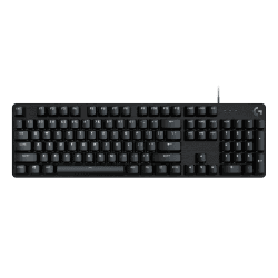 Logitech G 413 SE Mechanische Gaming-Tastatur in voller Größe – Tastatur mit Hintergrundbeleuchtung mit mechanischen Touch-Switches, Anti-Ghosting, kompatibel mit Windows, MacOS, italienisches