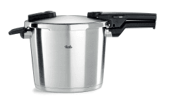 Fissler Vitaquick Premium / Schnellkochtopf (6 L, Ø 22 cm) Edelstahl-Dampfkochtopf, 2-Garstufen, Made in Germany - Induktion