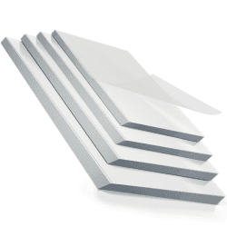 MAXDONE Premium Thermo Laminierfolien, 50 Stück Laminierfolien Transparent für Laminiergerät A3 A4 A5 A6, 3 Mil (80 Mikron) Dicke für Zusätzlichen Schutz