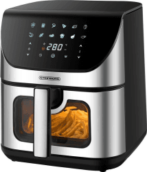 Steinborg Heißluftfritteuse 4in1 Minibackofen Dörrautomat Air Fryer Friteuse Fritteuse
