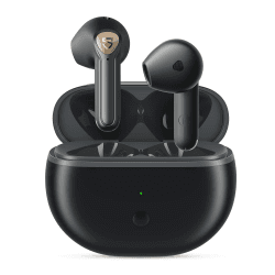 SoundPEATS Bluetooth Kopfhörer kabellose 5.3 mit LDAC Hi-Res Audio, Air3 Deluxe HS Semi In-Ear Kopfhörer mit ENC Mic, 14,2 mm Großer Treiber, In-Ear-Erkennung, Spielmodus, APP-Steuerung, 20 Stunden