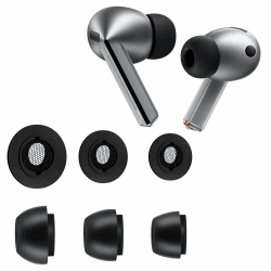 Foam-Ohrstöpsel für Samsung Galaxy Buds3 Pro - Ultimativer Komfort und sicherer Halt mit Memory Foam Ersatz-Ohrstöpseln - S/M/L