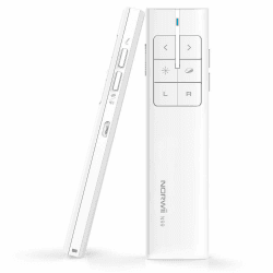 Norwii N99 Wireless Presenter Mauszeiger, 2,4 GHz Präsentationsklicker Wiederaufladbarer PPT PowerPoint Clicker für Powerpoint Präsentation Remote Slide Advancer