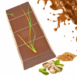 Dubai Schokolade im Premium-Paket | Pistaziencreme Dubai Schokolade Pistazien | Handmade Dubai Schokolade kaufen | Die Dubai Schokolade (100 g Premium Dubai Schokolade)
