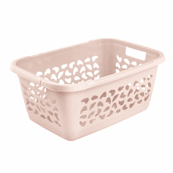keeeper Wäschekorb, Luftdurchlässiges Dekor, 52 l, Jost, Nordic Pink