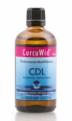 CurcuWid CDL/CDs Chlordioxid Fertiglösung 0,3% 100ml - in pharmazeutischer Braunglasflasche mit Tropfverschluss - Made in Germany