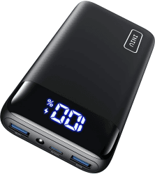 INIU Power Bank, 22,5W Powerbank Klein Aber Stark 20000mAh (USB C Input & Output), PD 3.0 QC 4.0 Externe Handyakkus with LED Display, Kompatibel mit iPhone 16 15 14 13 12 Pro Max Samsung iPad Huawei