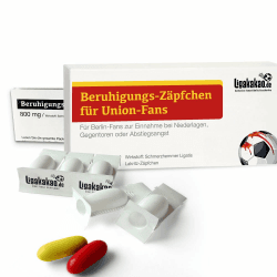 Geschenk männer ist jetzt BERUHIGUNGS-ZÄPFCHEN® für Union-Fanartikel Fans by Ligakakao.de