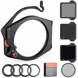 K&F Concept Nano X-PRO Rechteckfilter Set Square Filter Kit(inkl.95mm CPL Filter+ ND8/ND64/ND1000+ Filterhalter+ Adapterringe 67mm 72mm 77mm 82mm)