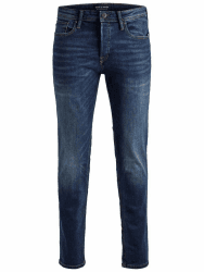 JACK & JONES Male Slim Fit mit geradem Bein JJITIM JJORIGINAL AM 782 50SPS NOOS Slim Fit mit geradem Bein 33W / 32L Dunkelblau-2