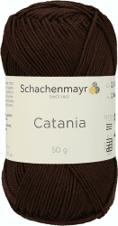 Schachenmayr Catania, 50G Kaffee Handstrickgarne Kaffee 11,5 x 5,2 x 6 cm