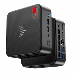NiPoGi Mini PC 32GB DDR4 1TB SSD, AMD Ryzen 7 5875U(Bis zu 4.5GHz,8C/16T) Micro Desktop Computer Für Büro/Heimkino/Meeting/Business/Trip【Wifi6/Bluetooth5,2/DP+HDMI+USB-C】