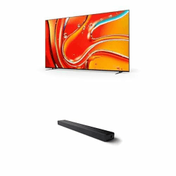 Sony Bundle BRAVIA 7 QLED (XR l Mini LED) 65 Zoll 4K HDR Google Smart TV (2024) 65XR70 HT-A3000 3.1 ch Dolby Atmos Soundbar mit eingebautem Subwoofer, 360 Spatial Sound Mapping