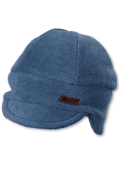Sterntaler Baby Jungen Mütze Baby Mütze Fleece Melange mit Ohren 49 tintenblau