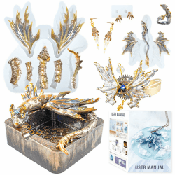 Drache Silikonformen Epoxidharz Form Set Flügel Kralle Schmuckherstellung