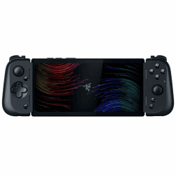 Razer Edge - Android-Gaming-Handheld mit Kishi V2 Pro Controller (Snapdragon G3X Gen1, 6,8 Zoll großer AMOLED FHD+ Touchscreen mit 144Hz, HyperSense-Haptik, PC, Xbox und Cloud-Gaming) Schwarz