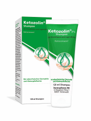 Ketozolin 2% Shampoo gegen Schuppen und Hautpilz 120ml