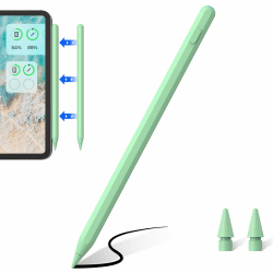 Stylus Stift mit Kabelloser Aufladung, Kompatibel mit iPad Pro (2018-2022) iPad Pro/iPad/iPad Mini/iPad Air Pencil für Apple iPad mit Palm Rejection Neigungserkennung（ Rosa