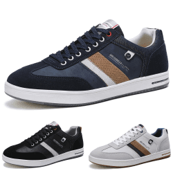 ARRIGO BELLO Sneaker Herren Schuhe Business Freizeitschuhe Leichte Trainers für Walking, Laufen, Sport Größe 41-46 45 EU F Blau