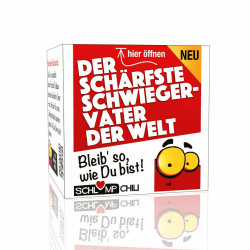 Schlump-Chili⎪Der schärfste Schwiegervater der Welt - ein witziges Geschenk zum Geburtstag oder als Dankeschön für den Lieblings Schwiegerpapa