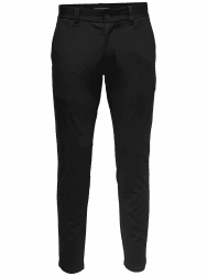 ONLY & SONS Male Chino Hose ONSMARK Slim Fit Chino Hose 30W / 32L Schwarz