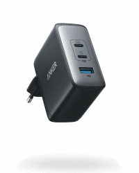100W USB C Ladegerät, Anker 736 Charger (Nano II) Schnellladegerät, 3-Port USB C Netzteil für MacBook Pro/Air, iPad Pro, Galaxy S22/S20, iPhone 15/Pro