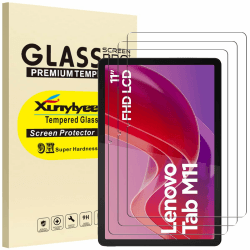XunyLyee 3 Stück Panzer Schutz Glas für Lenovo Tab M11 Tablet 11 Zoll Displayschutz Schutzfolie