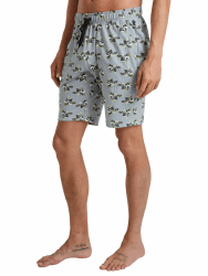 CALIDA RMX Sleep Bermuda mit Seitentaschen Herren, mit Seitentaschen, aus 100% Baumwolle 46-48 Sleet Grey