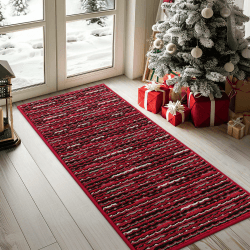 Biscpro Fußmatte Schmutzfangmatte Innen,rutschfeste Waschbar Fussmatte,Sauberlaufmatte Teppich Floor Mat für Eingangsbereich,Haustür,Patio,Flur,Garten,Porch-50x120cm