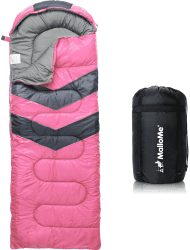 MalloMe Schlafsack Outdoor - Schlafsack Erwachsene und Kinder - Schlafsack Winter, Schlafsäcke, Camping Sleeping Bag, Deckenschlafsack - Winterschlafsack - Leicht, Tragbar, Warm, Deckenschlafsäcke
