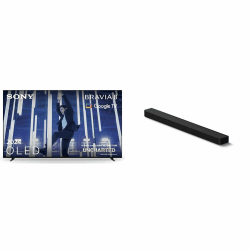 Sony Bundle BRAVIA 8 OLED 77 Zoll 4K HDR Google Smart TV (2024) 77XR80 BRAVIA Theatre Bar 8 Dolby Atmos Soundbar (2024)