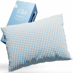 Ella Nackenstützkissen 50x70 – Ergonomisches Kopfkissen mit Verstellbarer Füllung – Orthopädisches Kissen für Nackenschmerzen - Seitenschläfer, Rückenschläfer, Bauchschläfer mit waschbarem Bezug