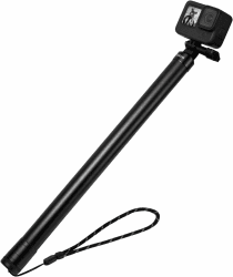 TELESIN 3M/118 Zoll Langer Selfie Stick aus Kohlefaser Einziehbares Handstativ, Selfie-Stick für GoPro Hero 13 12 11 10 9 8 DJI OSMO Action 4 3 Insta360 X4 X3 und andere Action Kameras, Kamera Zubehör